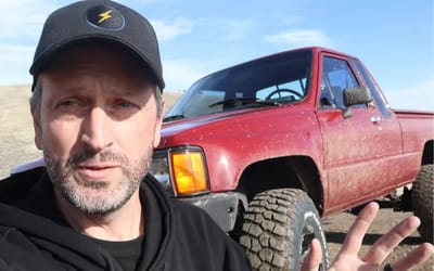 Utah man who converted his 1980s Toyota truck into an EV shares how much it really cost