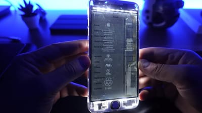 US man shows off fully transparent iPhone 6 Plus but reveals there's a big risk to owning one