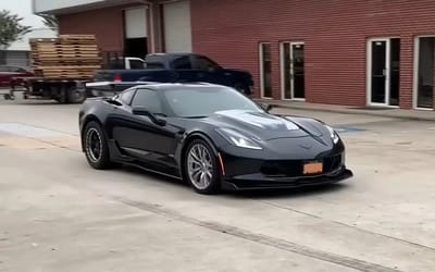 After getting his Chevy Corvette tuned this man is now terrified by how fast it can go