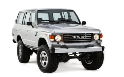Toyota restomods a 1985 FJ60 Land Cruiser with a twin‑turbo V‑6 for SEMA in Las Vegas