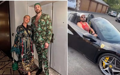 Tyson Fury and his wife Paris have a $1.8 million car collection but still stay true to their roots