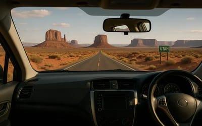 British driver who drove through Colorado and Utah shares the 'incredibly stressful' differences compared to the UK