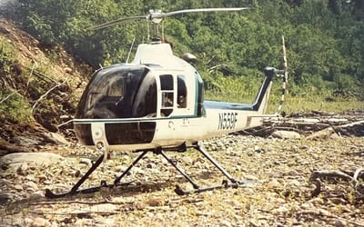Man flies 3,000 miles to Alaska for ultra-rare abandoned helicopter you seldom see in the sky
