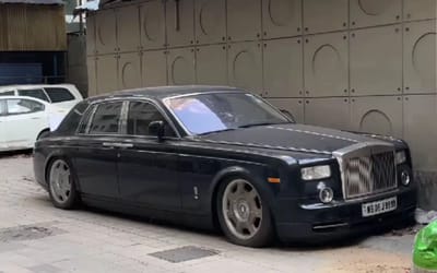 Unbelievable story behind the abandoned Rolls-Royce Phantom VII parked at a hotel