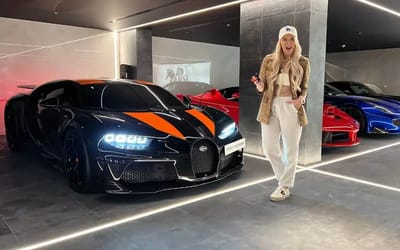 Supercar Blondie discovered stacked underwater supercar garage at $40 million mansion in Dubai