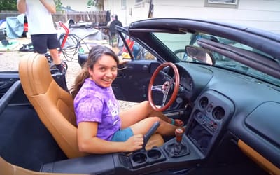 Colorado man secretly pimps his wife's old Mazda Miata using only Temu parts to surprise her