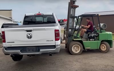 Ram 1500 truck was declared a write-off, but two brothers saw that as a challenge