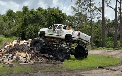 Florida man sees his friend left his truck in his yard and instead of getting annoyed decides to secretly fix it