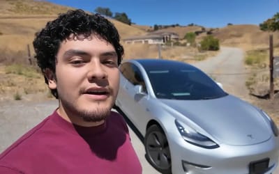 Man working for DoorDash and UberEats to pay off his $26,000 used Tesla shows how much he made in first day