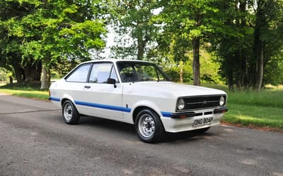 Ford Escort that's been with the same family for almost 50 years sells for a new record price