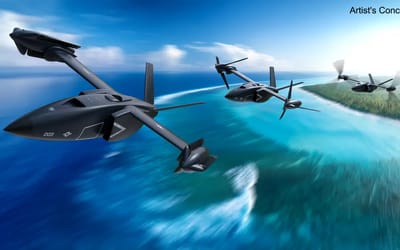 Bell makes world's first ever aircraft with folding rotors and jet engines