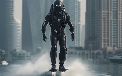 Dubai hosts first-ever jet suit race that’s ‘exactly like Iron Man’