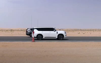 Two luxury family SUVs went head to head in a drag race and what happened next blew everyone away