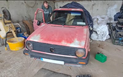 Temu vs German engineering: This MK2 Golf gets a budget makeover