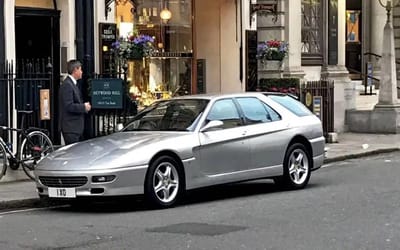 Only 7 of this Ferrari were made, by order of the Sultan of Brunei and his family