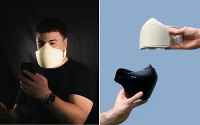 World’s first silent mask means you can hold full conversations in public without being heard