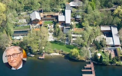 The mind-blowing futuristic tech inside Bill Gates’ $130 million home