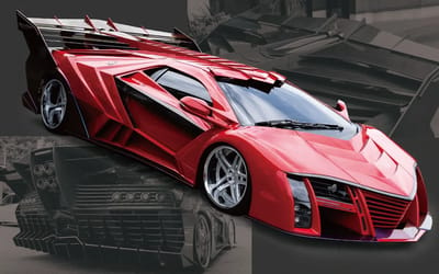 This car has been extensively modded and it’s extremely hard to guess the famous supercar hiding underneath