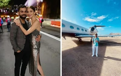 Virat Kohli owns a private jet as well as a highly impressive $2m car collection favouring two brands