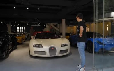 Vlogger went to buy the billionaire car he’d always dreamt, a Bugatti Veyron Grand Sport, but got kicked out of the dealership