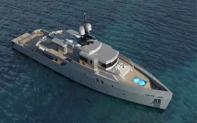 Thanks to a surge in Crypto prices, a mystery millionaire reportedly bought a $16 million warship inspired superyacht