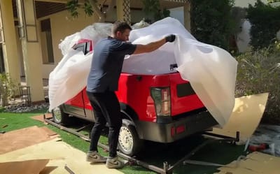 We were delivered the world’s cheapest pickup truck and what we found when we unboxed it was incredible