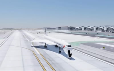 Man finds out what happens if Concorde nose visor failed during flight