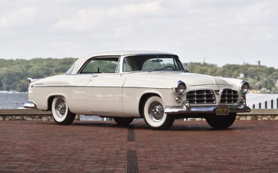 A 1955 Chrysler C-300 gifted to the Yankees is heading to auction with wild memorabilia