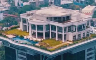 Indian businessman who built $20,000,000 White House replica on top of skyscraper might never get to live in it