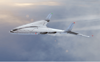 Wild Star Trek-inspired supersonic hydrogen plane is built for luxury and 1,100mph speeds