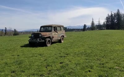 Willys Panel Wagon pulled out from its grave after 30 years but that’s just where the real challenge begins