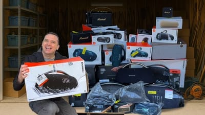 American buys 35 broken wireless speakers for $792 to see how many he can get working and it turns out to be more than worthwhile