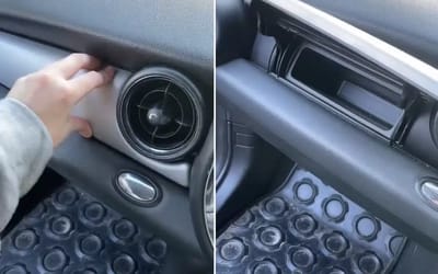 Woman baffled after discovering her Mini has a secret compartment