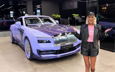 Supercar Blondie showcases a new electric Rolls-Royce on the first Global Women in EV Day