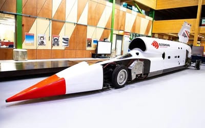 World’s fastest car capable of reaching supersonic speeds costs £12million to run but there’s no one to drive it