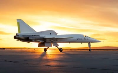 World’s first independently developed supersonic jet records first flight