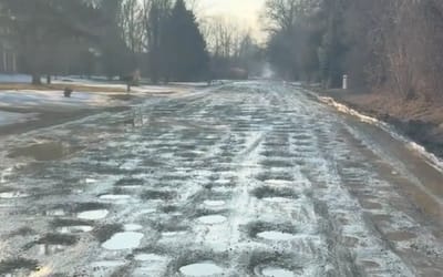 World's worst road to drive on is so bad it's funny, it's barely even able to be called a road