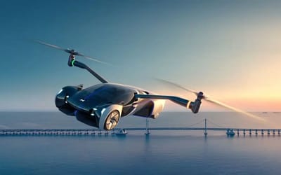 XPeng unveils footage of flying cars successfully crossing rivers on numerous occasions