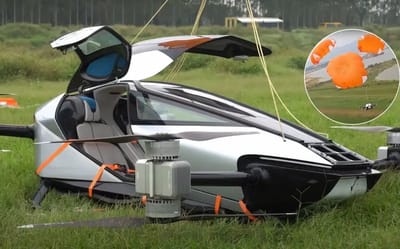 XPeng introduces innovative parachute system for flying car safety