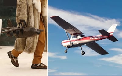 You can buy an actual airplane for the price of the Louis Vuitton plane-shaped bag