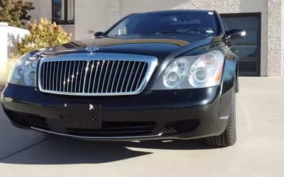 YouTuber bought $500K Maybach 62 for absurd $44K at auction, probably buying the cheapest one ever