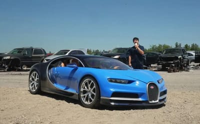 YouTuber built a $2,500,000 supercar out of trash