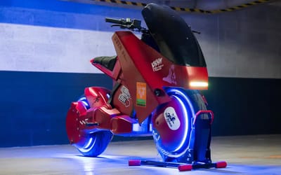 J Balvin's first electric motorcycle is designed to look like its come out of anime