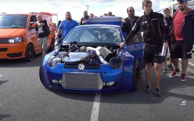 These guys modified a tiny Volkswagen in such an unbelievable way it has more power than a Bugatti