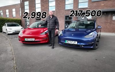 Expert disproves one of the most common EV myths while inspecting Tesla with more than 200k miles
