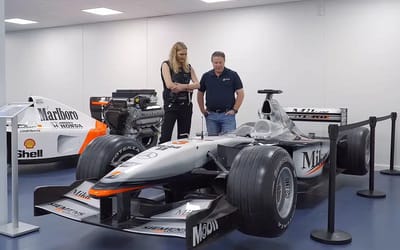 McLaren CEO with $100M net worth has unbelievable personal F1 car collection that has everything