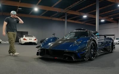 POV footage onboard the Pagani Zonda Revolución shows what it’s like to drive the hypercar at high speeds