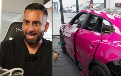 Owner lets AI choose new wrap for his Lamborghini