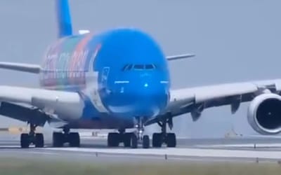 Mind-boggling video exposes the enormity of the largest and most spacious passenger aircraft