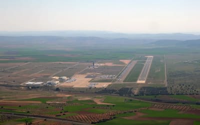 Spain built a huge $1.1 billion airport but it was never used and reportedly sold for the price of a Rolex